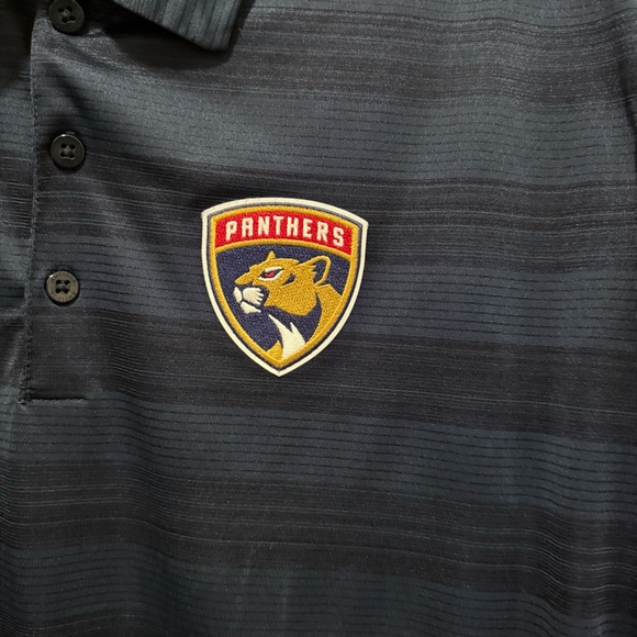 Antigua Men’s Florida Panthers, short sleeve polo shirt, size XL - Picture 3 of 5